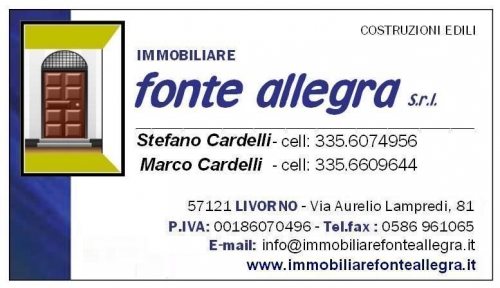 Biglietto da Visita - Immobiliare Fonte Allegra Srl